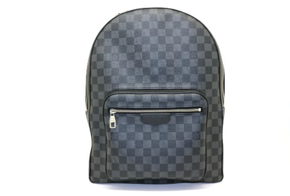 LOUIS VUITTON Josh Backpack Damier Graphite Black